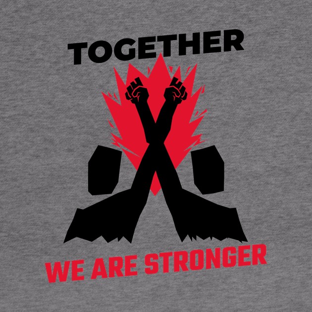 Together We Are Stronger / Black Lives Matter by Redboy